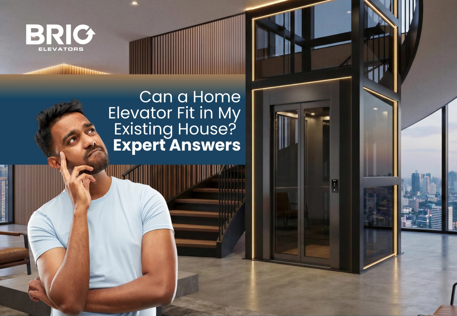 Can a Home Elevator Fit in My Existing House? Expert Answers