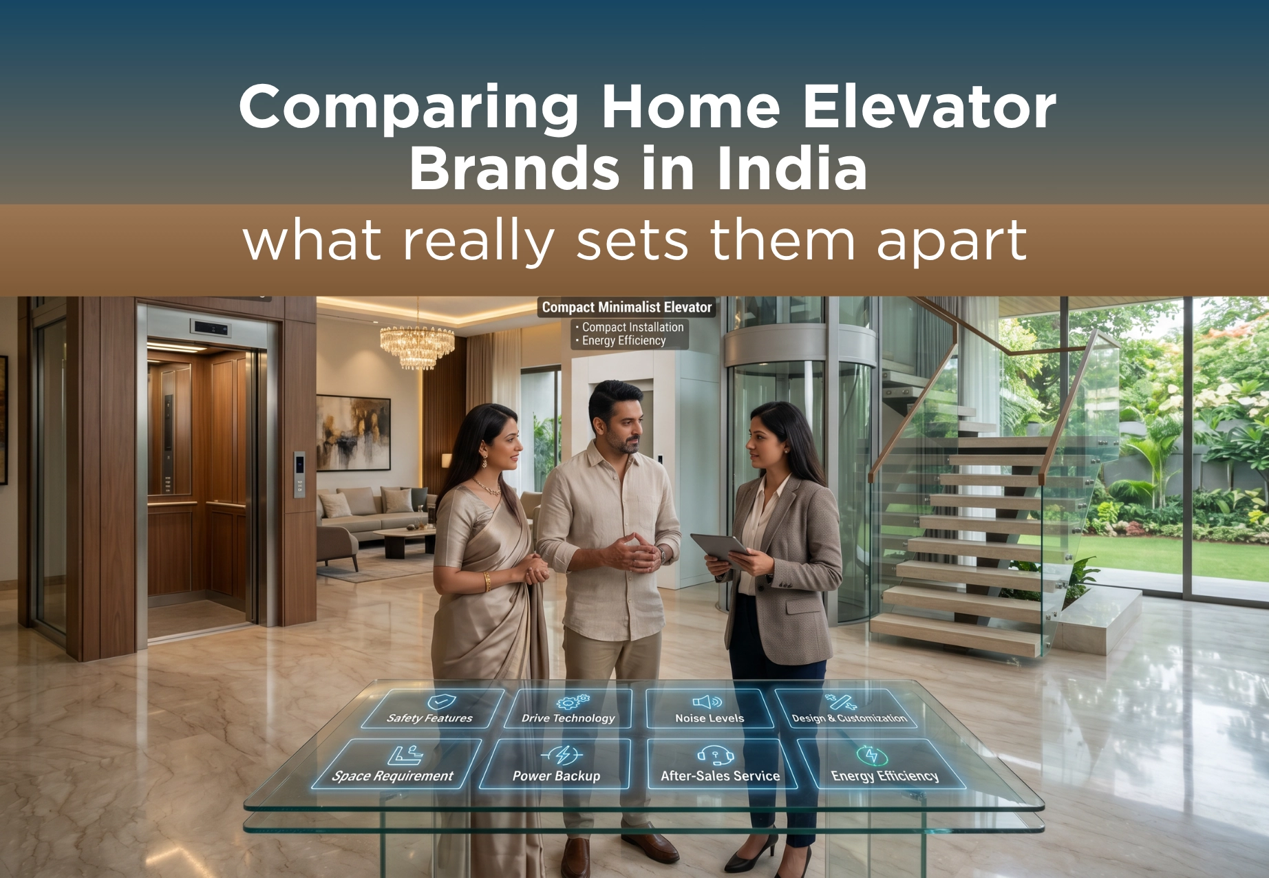 Comparing Home Elevator Brands in India: What Really Sets Them Apart