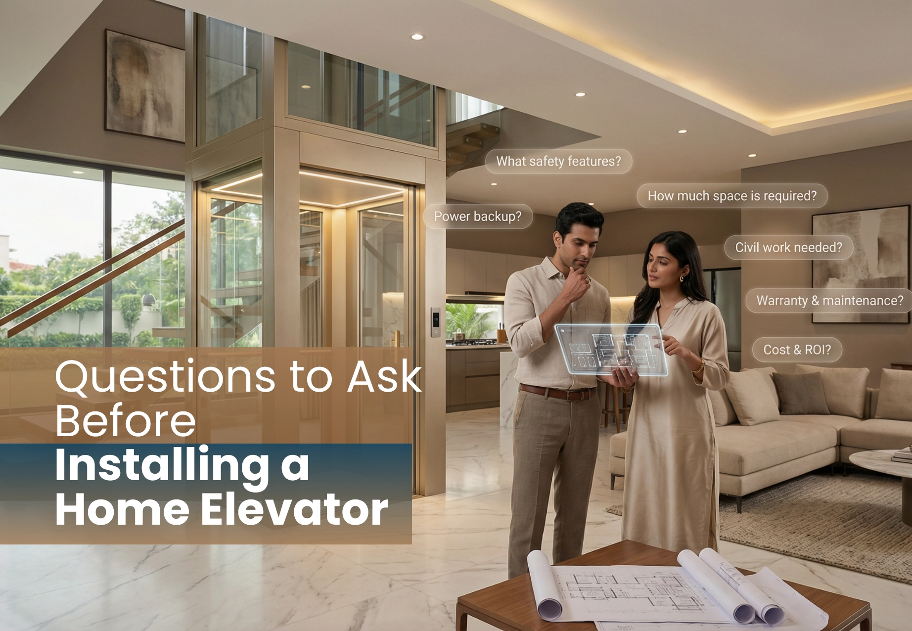 Questions to Ask Before Installing a Home Elevator