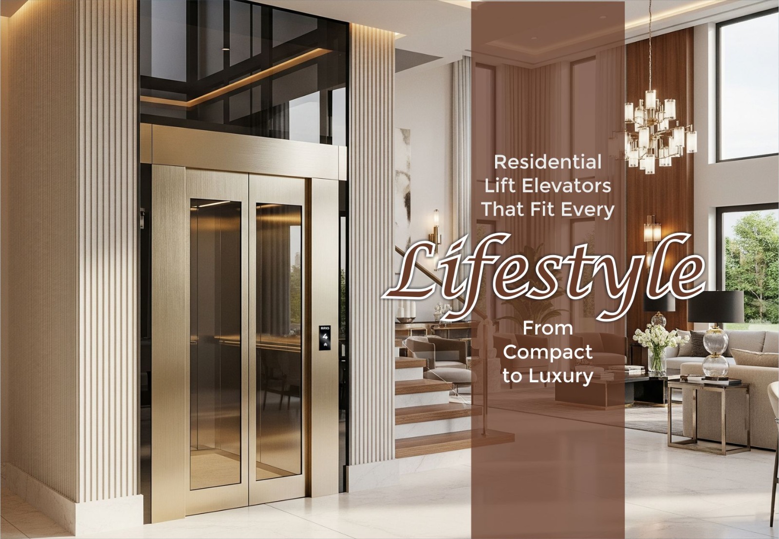 Residential Lift Elevators That Fit Every Lifestyle: From Compact to Luxury