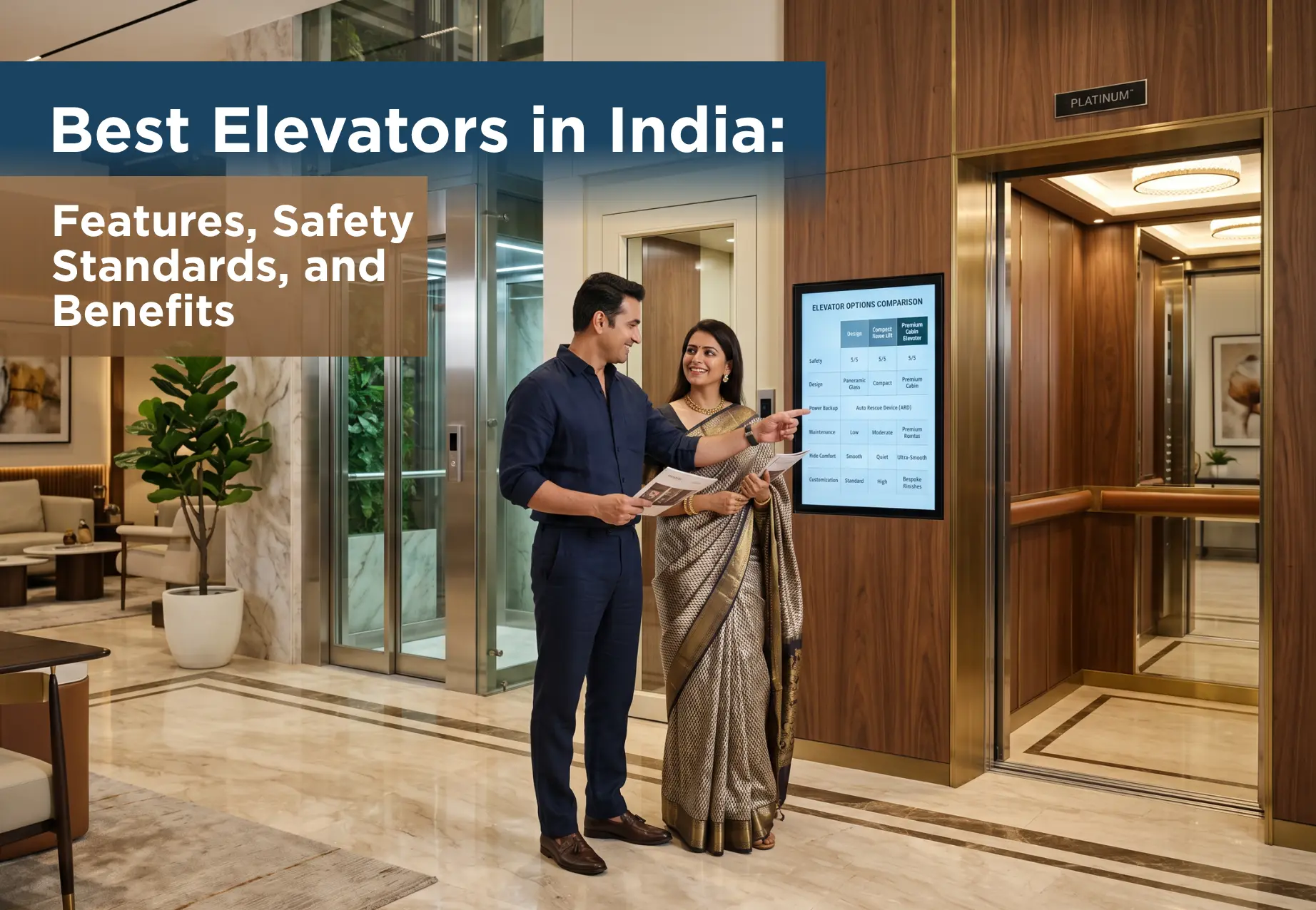 Best Elevators in India: Features, Safety Standards, and Benefits