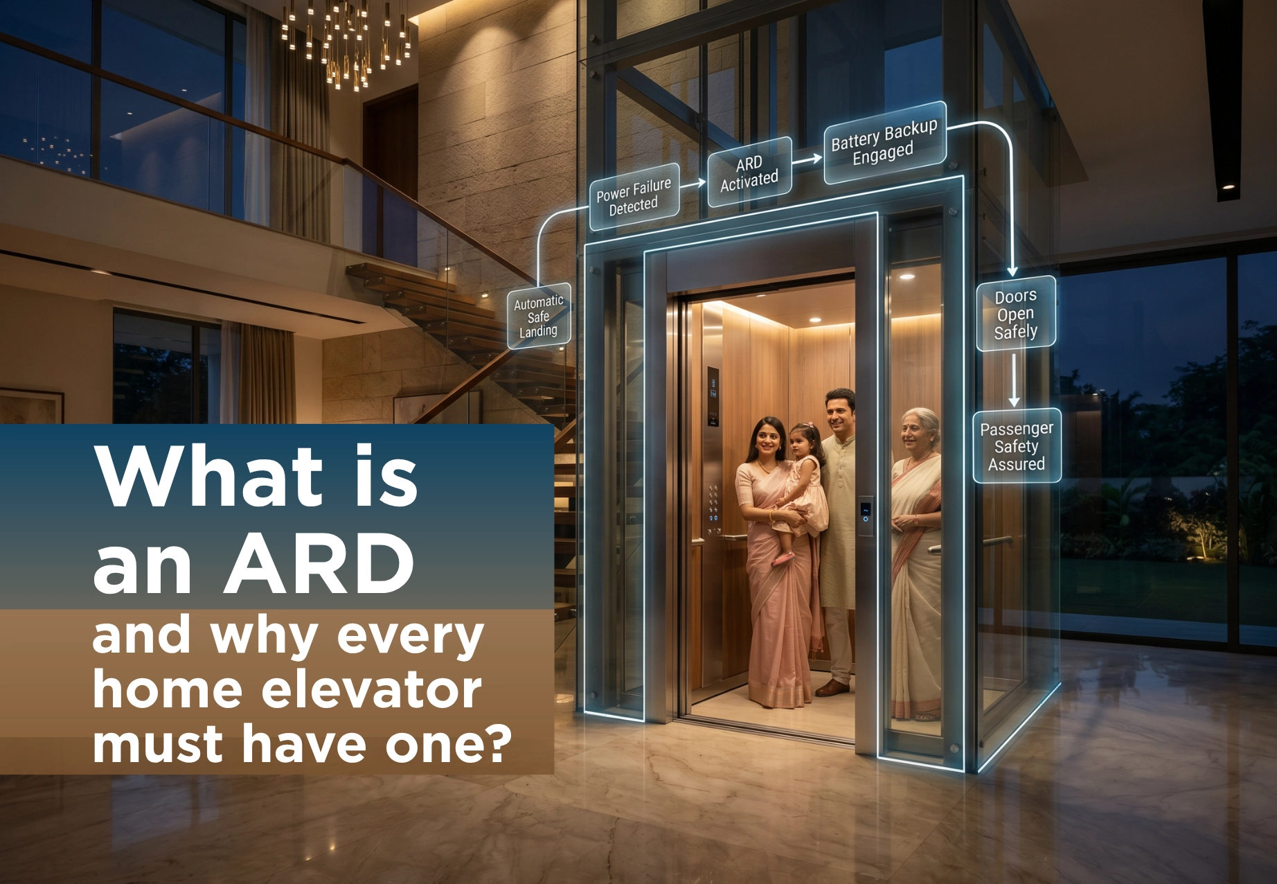 What Is an ARD and Why Every Home Elevator Must Have One?