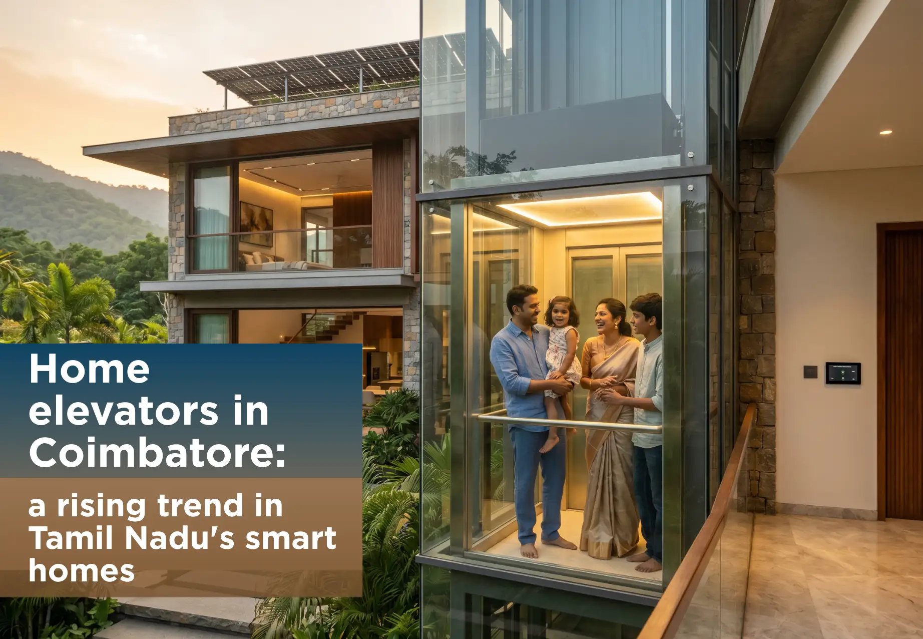 Home Elevators in Coimbatore: A Rising Trend in Tamil Nadu's Smart Homes