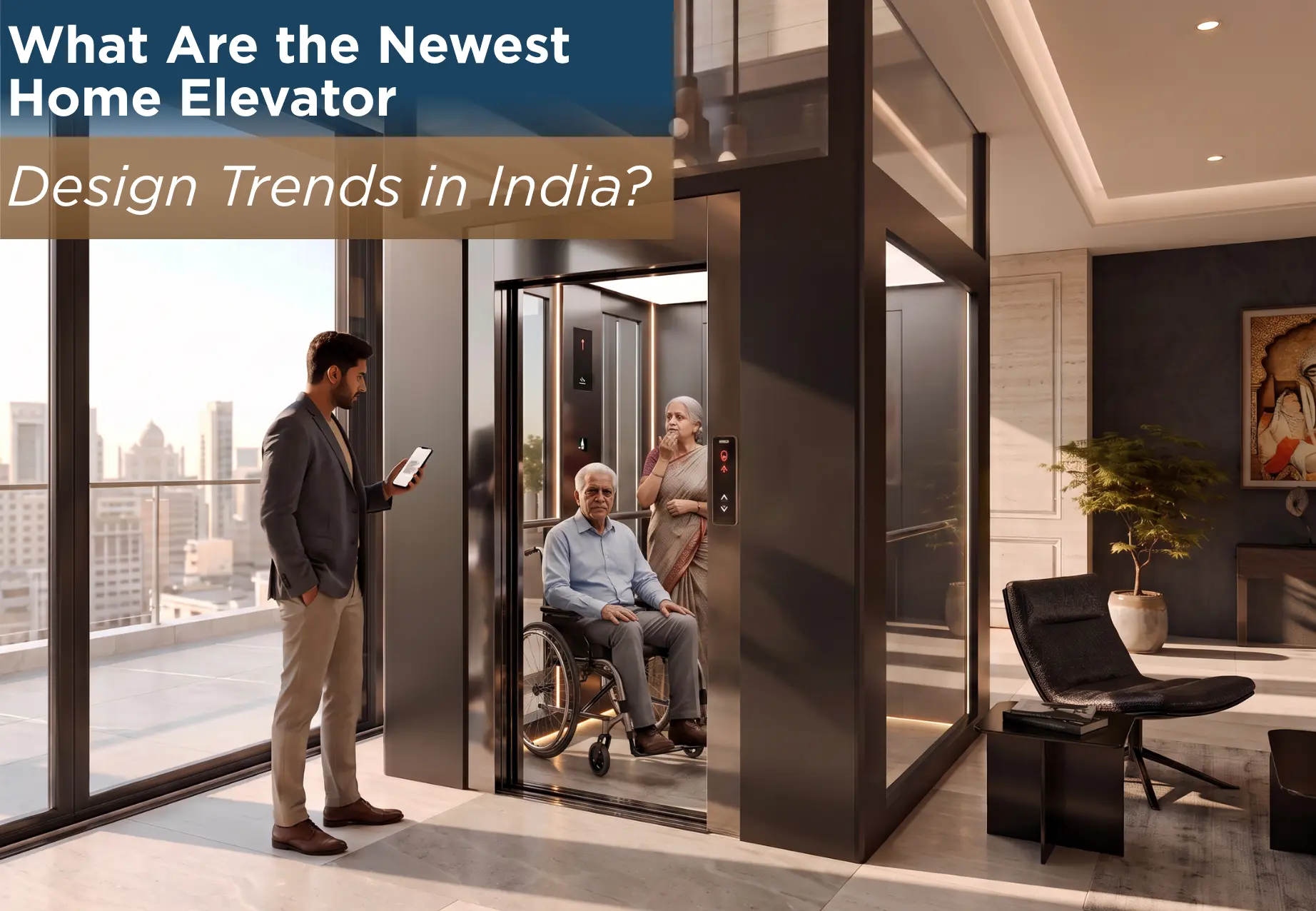What Are the Newest Home Elevator Design Trends in India?
