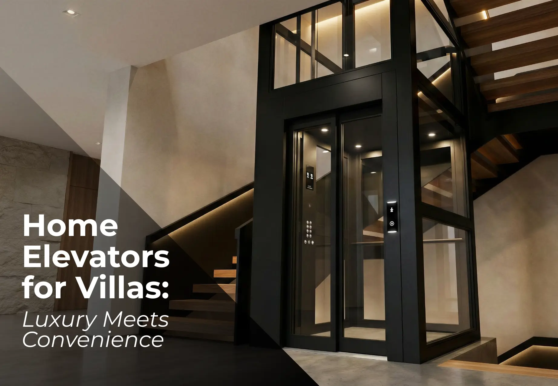 Home Elevators for Villas: Luxury Meets Convenience