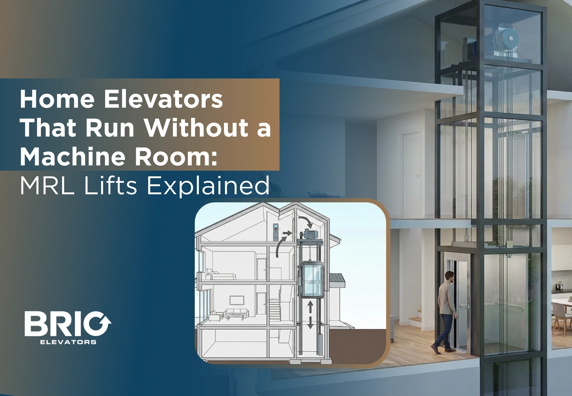 Home Elevators That Run Without a Machine Room: MRL Lifts Explained