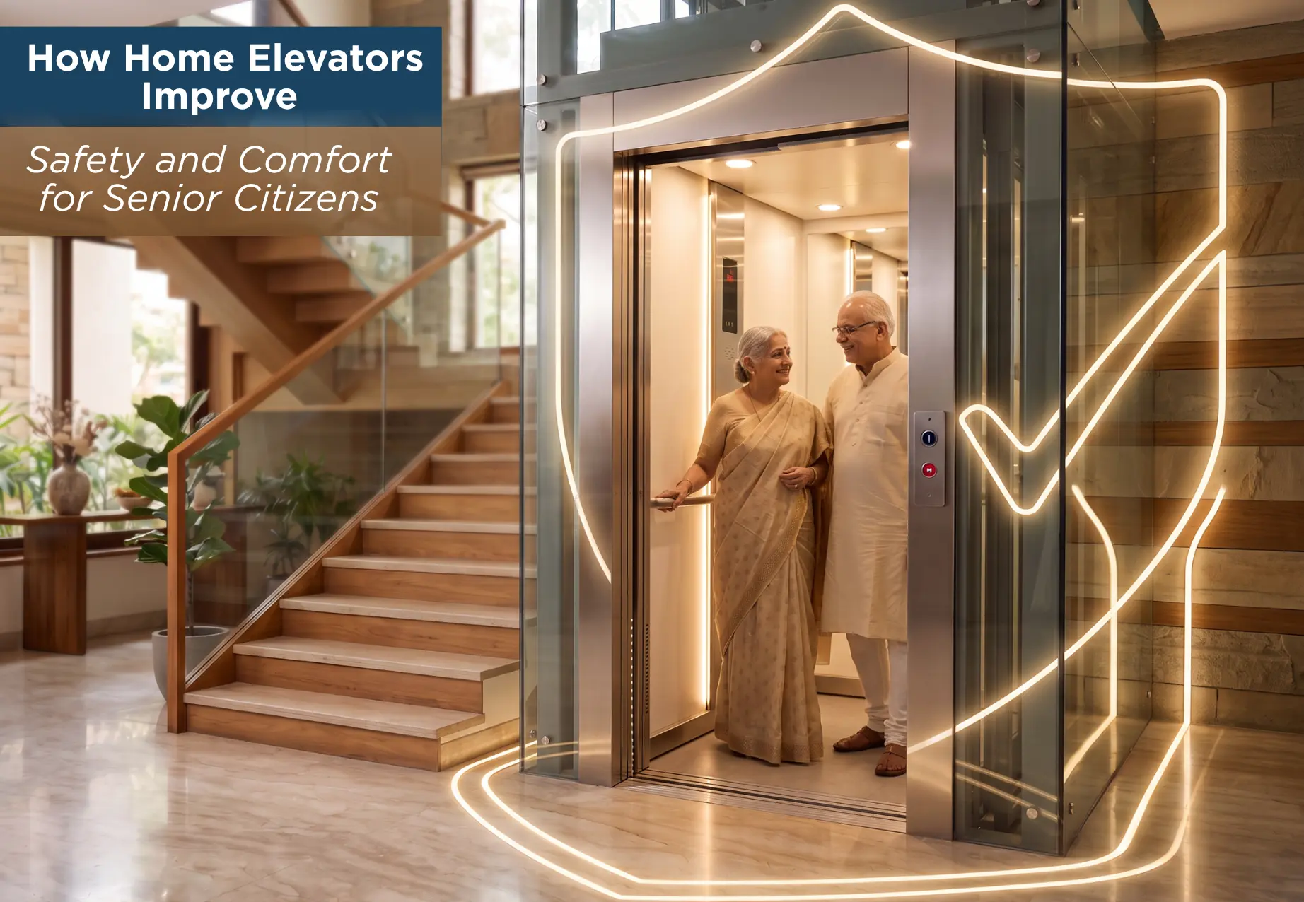 How Home Elevators Improve Safety and Comfort for Senior Citizens
