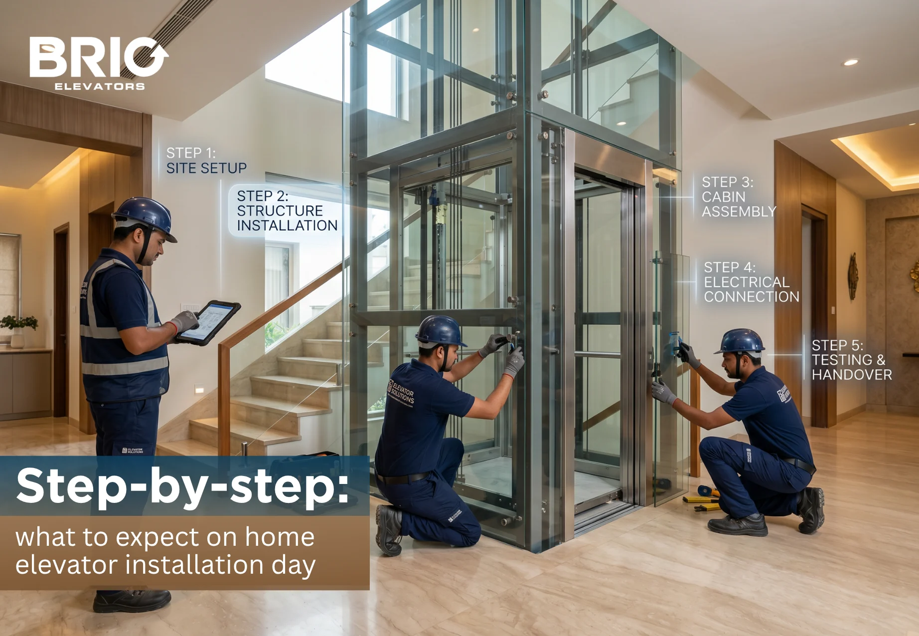 Step-by-Step: What to Expect on Home Elevator Installation Day