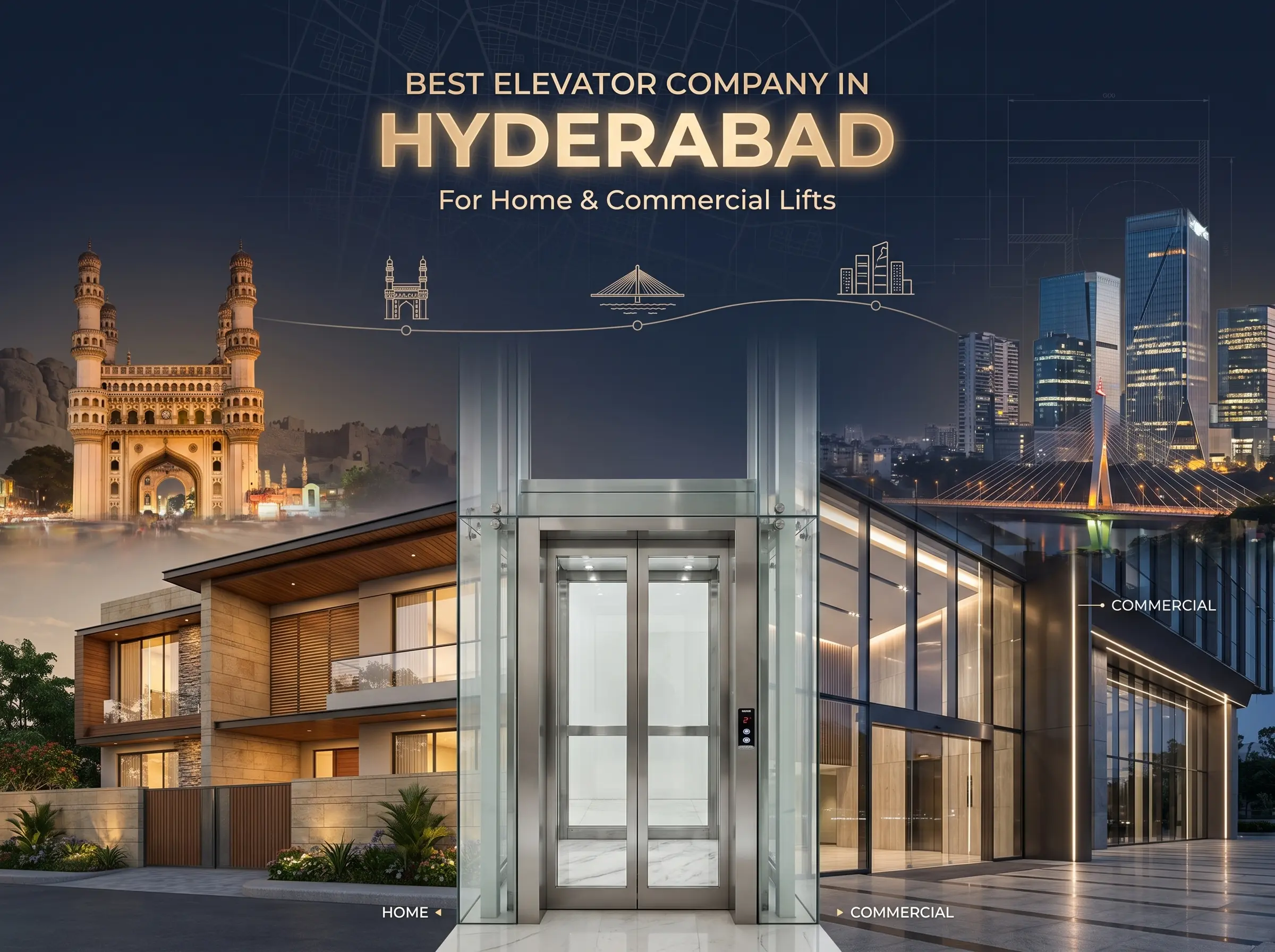 Best Elevator Company in Hyderabad for Home and Commercial Lifts