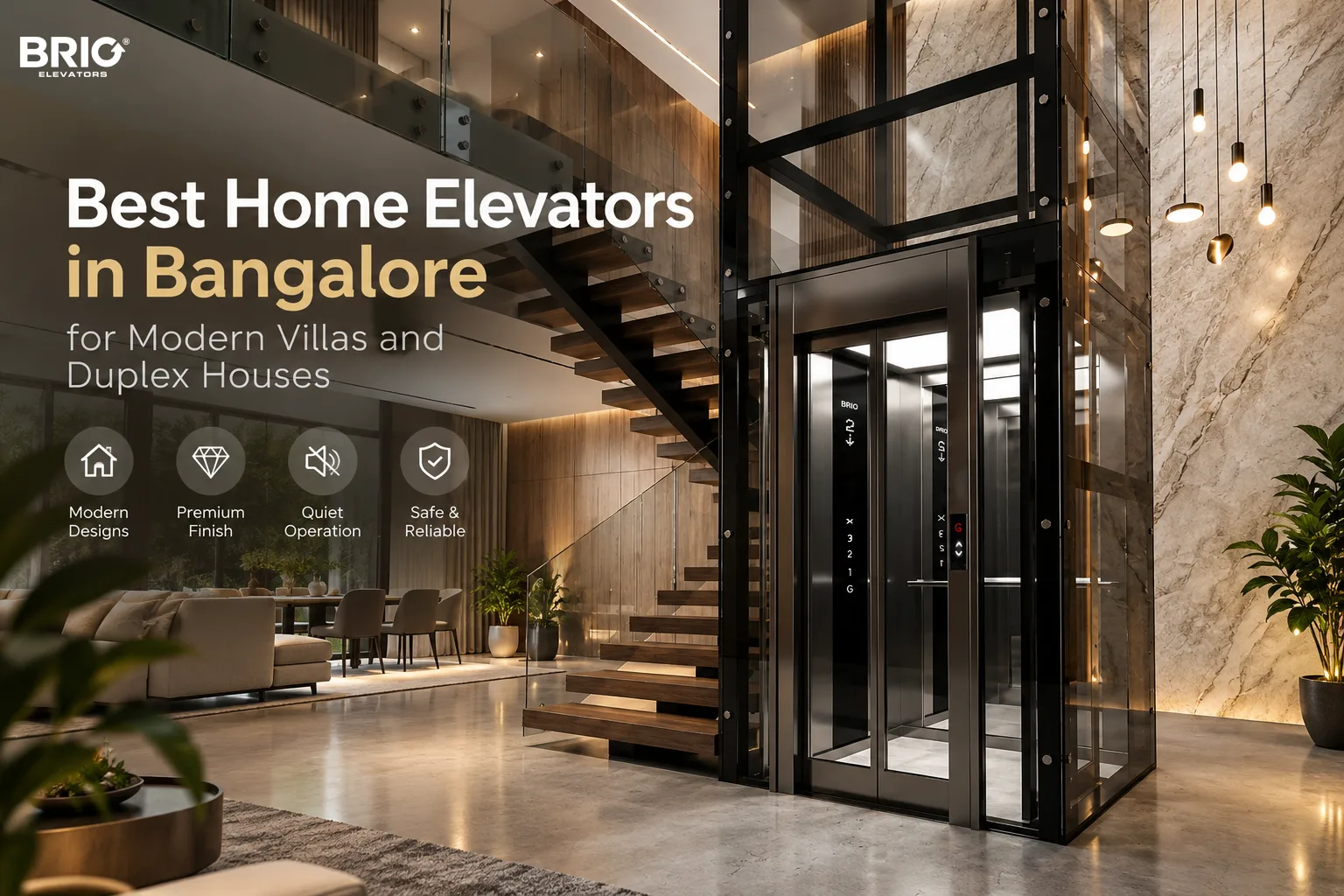 Best Home Elevators in Bangalore for Modern Villas and Duplex Houses